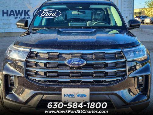 Agate Black Metallic 2026 Ford Explorer Active