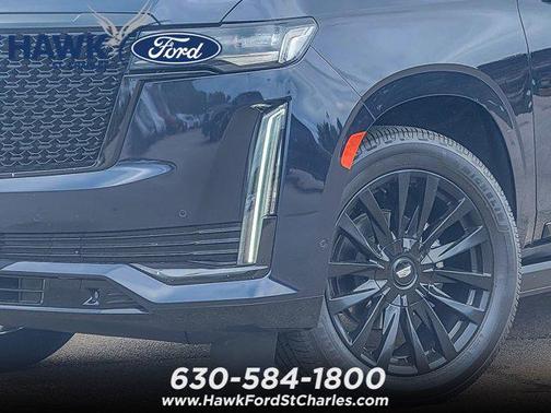 Dark Moon Blue Metallic 2021 Cadillac Escalade Premium Luxury