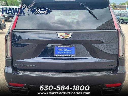 Dark Moon Blue Metallic 2021 Cadillac Escalade Premium Luxury