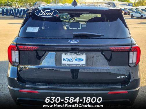 Agate Black Metallic 2026 Ford Explorer ST-Line