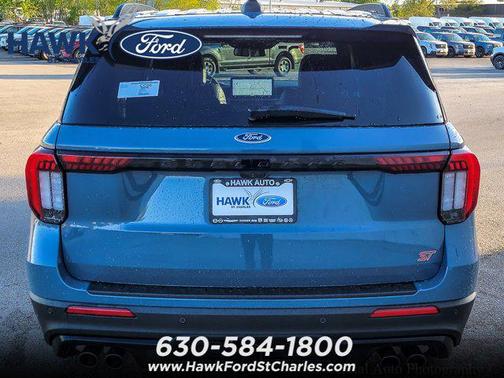 Vapor Blue Metallic 2026 Ford Explorer ST