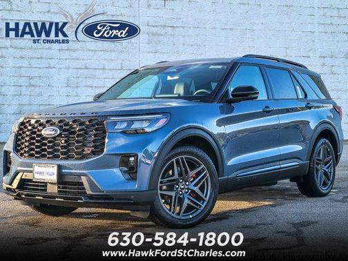 Vapor Blue Metallic 2026 Ford Explorer ST