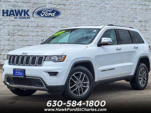 Bright White Clearcoat 2020 Jeep Grand Cherokee Limited