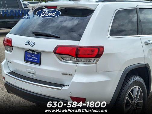 Bright White Clearcoat 2020 Jeep Grand Cherokee Limited