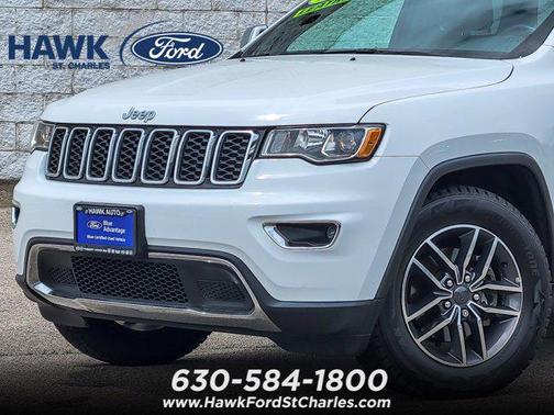 Bright White Clearcoat 2020 Jeep Grand Cherokee Limited
