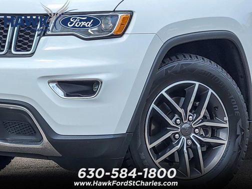 Bright White Clearcoat 2020 Jeep Grand Cherokee Limited
