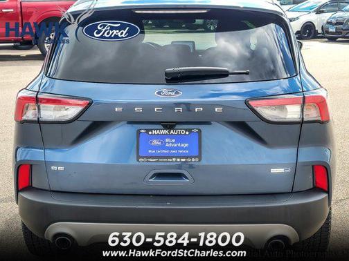 Blue Metallic 2020 Ford Escape SE