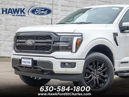 Star White Metallic Tri-Coat 2026 Ford F-150 Lariat