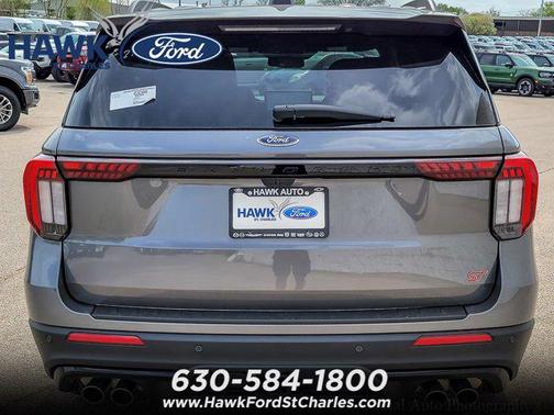 Carbonized Gray Metallic 2026 Ford Explorer ST