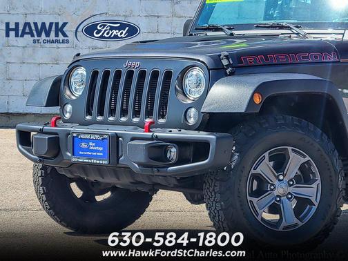 Granite Crystal Metallic Clearcoat 2018 Jeep Wrangler JK Unlimited Rubicon