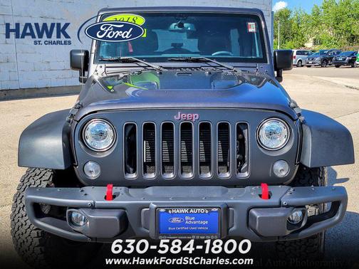 Granite Crystal Metallic Clearcoat 2018 Jeep Wrangler JK Unlimited Rubicon