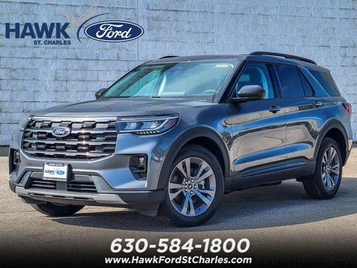 Carbonized Gray Metallic 2026 Ford Explorer Active