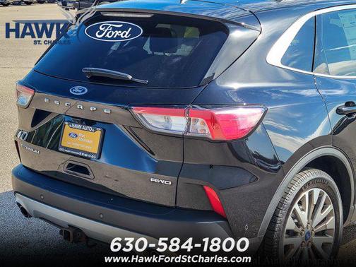Agate Black Metallic 2021 Ford Escape Titanium