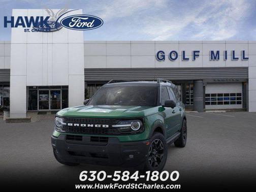Eruption Green Metallic 2025 Ford Bronco Sport Outer Banks