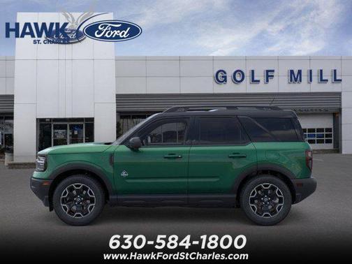 Eruption Green Metallic 2025 Ford Bronco Sport Outer Banks