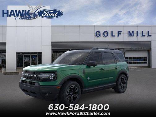 Eruption Green Metallic 2025 Ford Bronco Sport Outer Banks