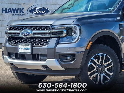 Carbonized Gray Metallic 2026 Ford Ranger LARIAT