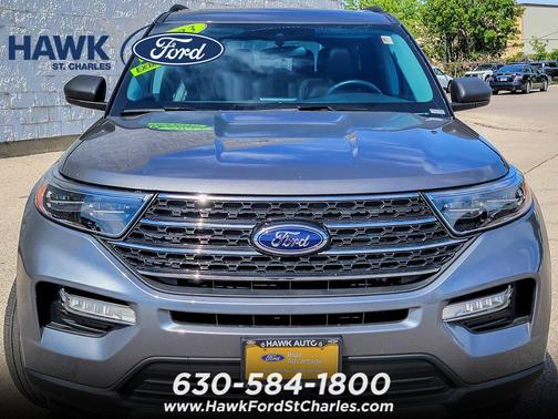 Carbonized Gray Metallic 2023 Ford Explorer XLT