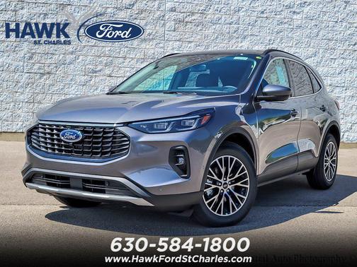 Carbonized Gray Metallic 2024 Ford Escape PHEV Base