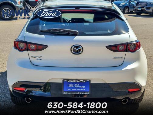 Snowflake White Pearl Mica 2021 Mazda Mazda3 AWD w/Preferred Package