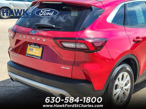 Red Metallic 2023 Ford Escape Active