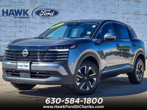 Gun Metallic 2025 Nissan Kicks SV