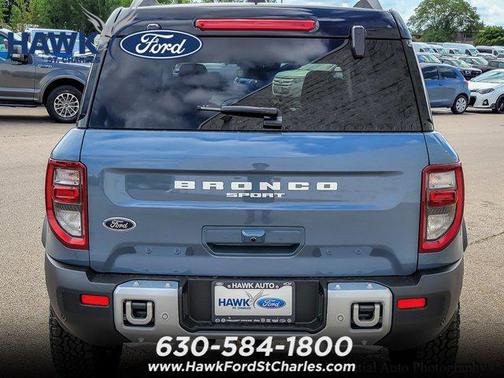 Azure Gray Metallic Tri-Coat 2025 Ford Bronco Sport Badlands