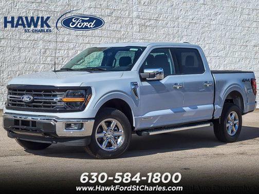 Space White Metallic 2025 Ford F-150 XLT