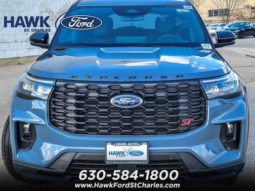 Vapor Blue Metallic 2026 Ford Explorer ST