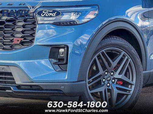 Vapor Blue Metallic 2026 Ford Explorer ST