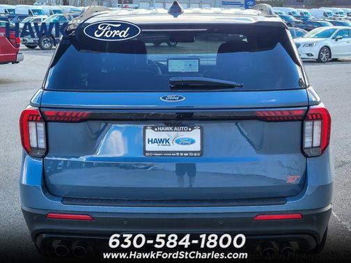 Vapor Blue Metallic 2026 Ford Explorer ST