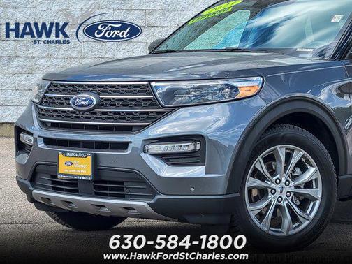 Carbonized Gray Metallic 2023 Ford Explorer XLT
