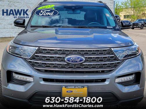 Carbonized Gray Metallic 2023 Ford Explorer XLT