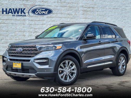 Carbonized Gray Metallic 2023 Ford Explorer XLT