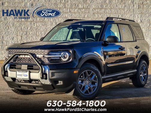 Shadow Black 2025 Ford Bronco Sport Big Bend