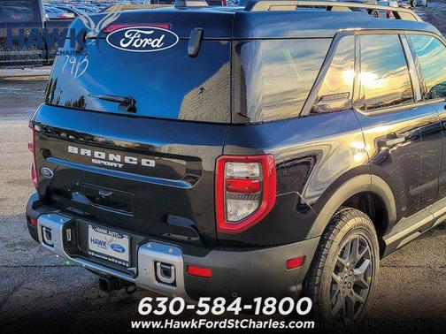 Shadow Black 2025 Ford Bronco Sport Big Bend