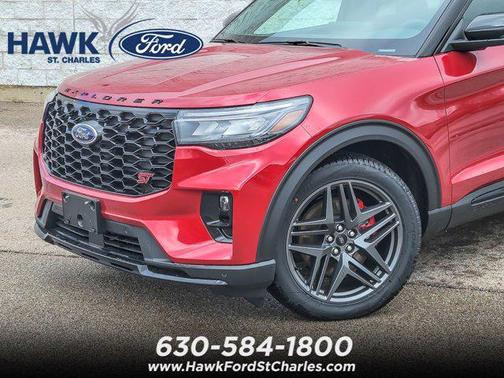 Rapid Red Metallic Tinted Clearcoat 2026 Ford Explorer ST