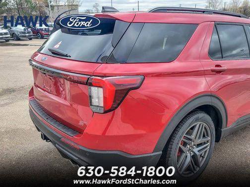 Rapid Red Metallic Tinted Clearcoat 2026 Ford Explorer ST