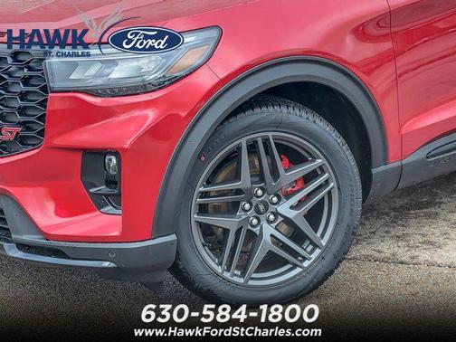 Rapid Red Metallic Tinted Clearcoat 2026 Ford Explorer ST