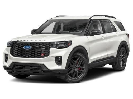 Star White Metallic Tri-Coat 2026 Ford Explorer ST