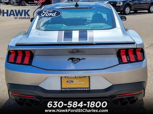 Iconic Silver Metallic 2024 Ford Mustang EcoBoost Premium