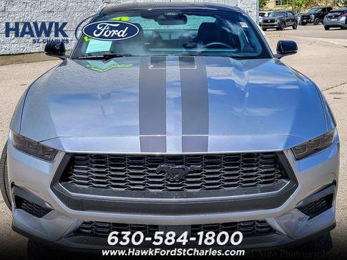 Iconic Silver Metallic 2024 Ford Mustang EcoBoost Premium
