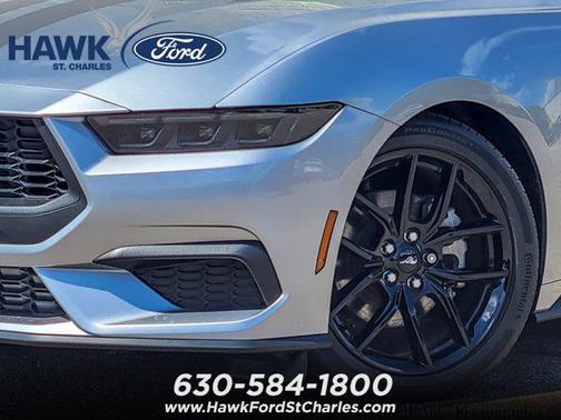 Iconic Silver Metallic 2024 Ford Mustang EcoBoost Premium