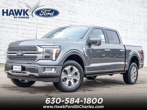 Carbonized Gray Metallic 2026 Ford F-150 Platinum