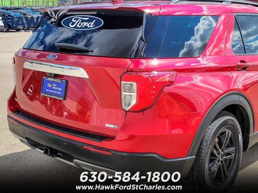 Rapid Red Metallic Tinted Clearcoat 2020 Ford Explorer XLT