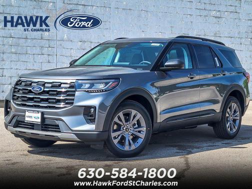 Carbonized Gray Metallic 2026 Ford Explorer Active