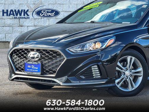 Phantom Black 2018 Hyundai SONATA Sport