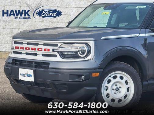 Gray 2024 Ford Bronco Sport Heritage