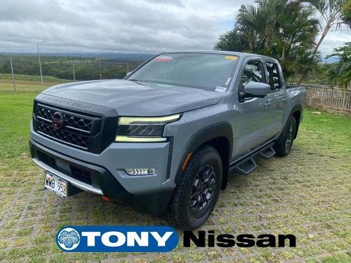 Boulder Gray Pearl 2023 Nissan Frontier PRO-X