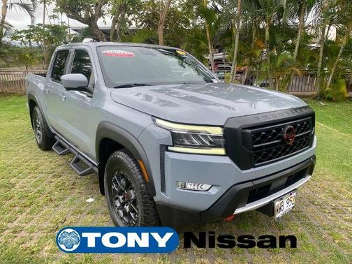 Boulder Gray Pearl 2023 Nissan Frontier PRO-X